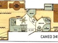 2012 Cameo by Carriage F34SB3 Floorplan