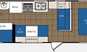 2012 Prime Time Avenger 26BH Floorlan