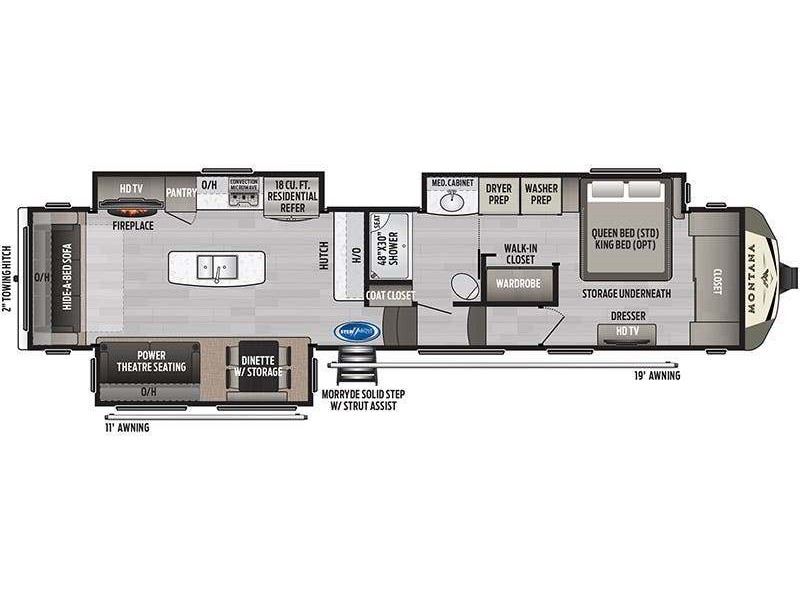 2020 Keystone Montana 3813MS - 048