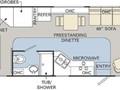 2008 Monaco Monarch 33SFS Floorplan