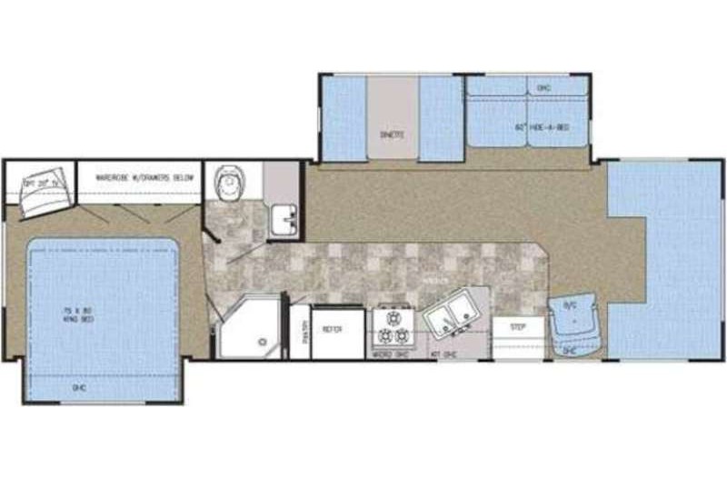 2007 Gulf Stream Endura 6331 Floorplan