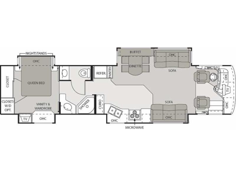 2006 Mandalay 40B Floorplan