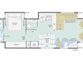 2013 Winnebago Journey 42E Floorplan