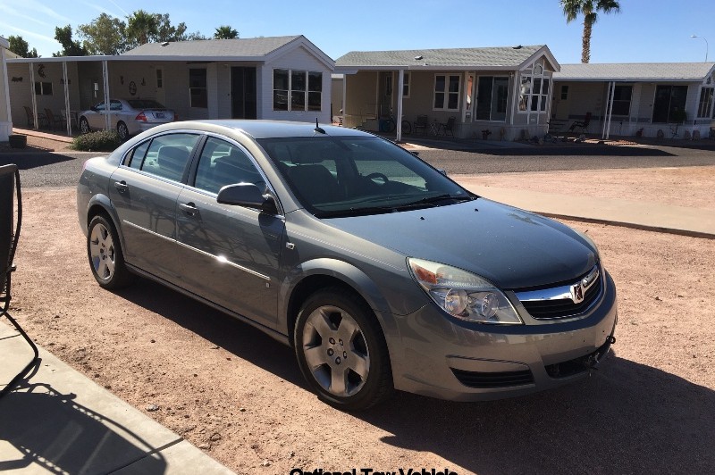 2007 Saturn Aura Tow Vehicle