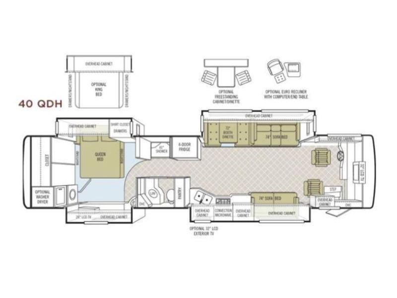 2008 Tiffin Phaeton 40QDH - 009