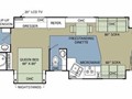 2008 Holiday Rambler Ambassador 40DFT Floorplan