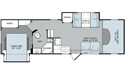 2015 Holiday Rambler Augusta 31M Floorplan