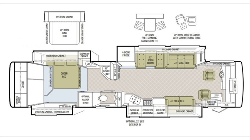 2008 Tiffin Phaeton 42QRH - 013