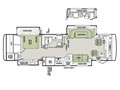 2013 Tiffin Allegro RED 34QFA Floorplan
