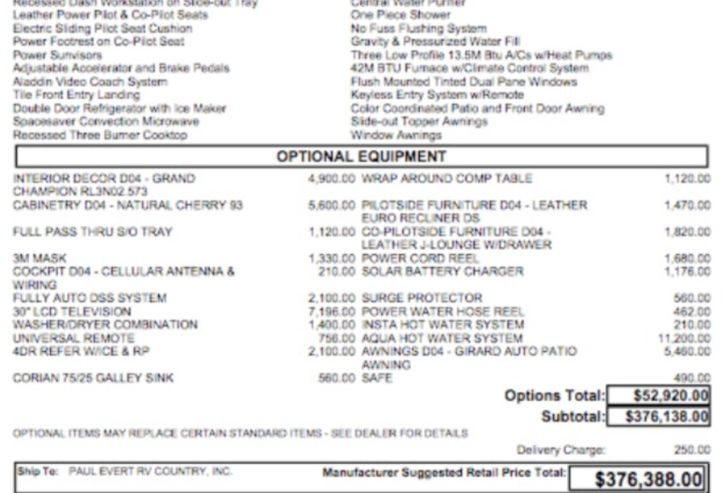 2004 Monaco Dynasty 42 Diamond IV - 048