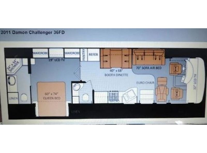 2011 Thor Challenger 36FD - 043