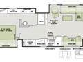 2015 Tiffin Phaeton 40AH Floorplan
