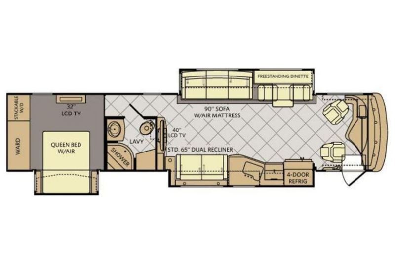 2012 Fleetwood Discovery 40X - 011