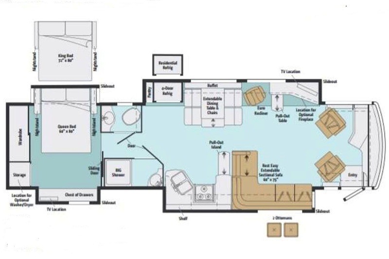 2013 Itasca Meridian 40U - 009