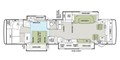 2014 Tiffin Allegro RED 38QRA Floorplan
