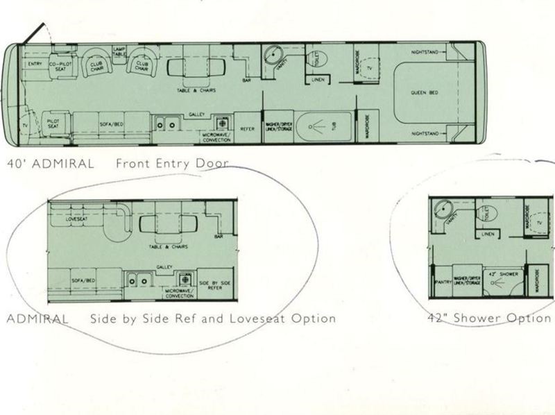 1995 Monaco Crown Royale Signature 40 Admiral - 042