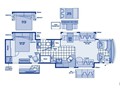 2005 Winnebago Vectra KD Floorplan