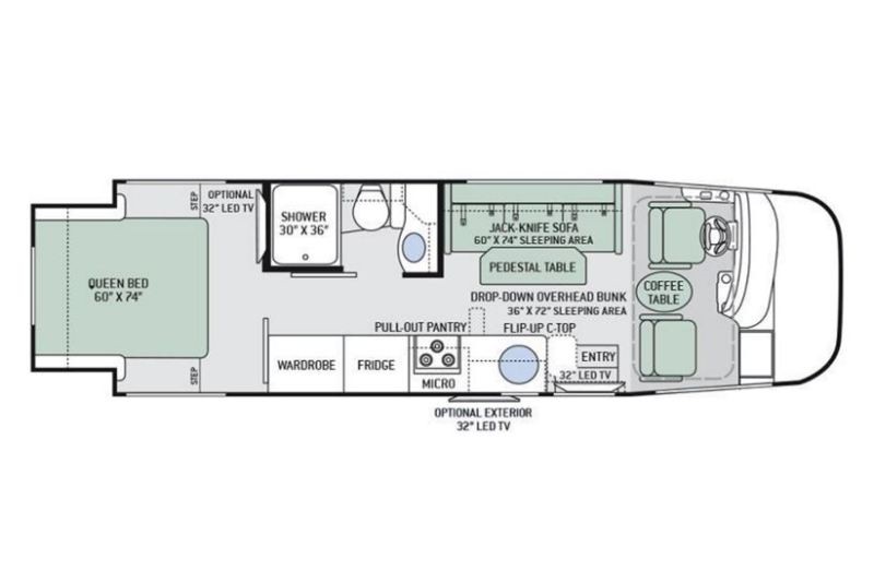 2016 Thor Motor Coach Vegas 25.2 - 055