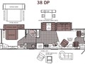 Tiffin Allegro Bus 38DP Floorplan