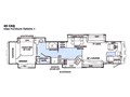 2005 Monaco Executive 45CAQ Floorplan