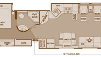 2009 Newmar Dutch Star 4386 Floorplan