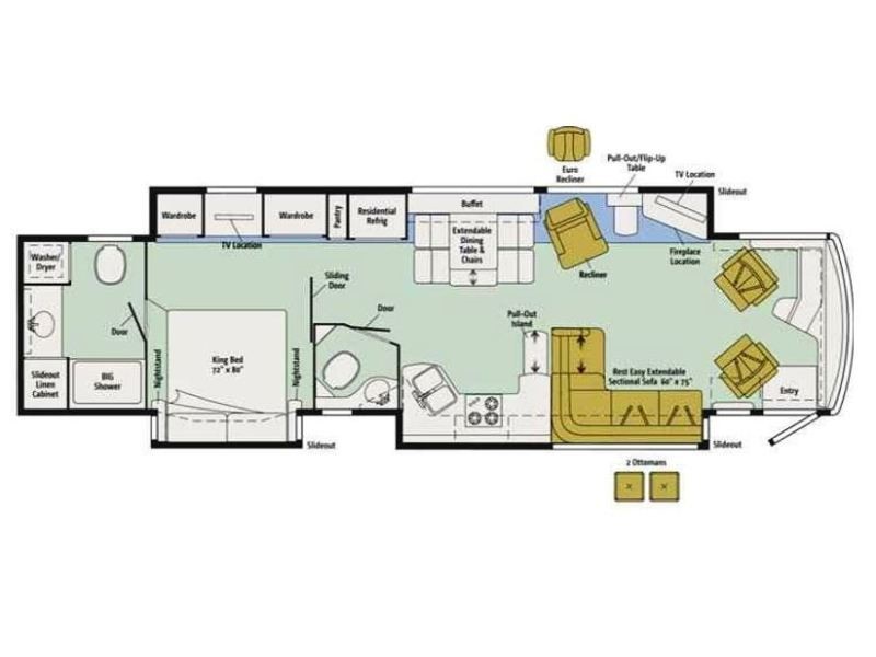 2015 Winnebago Tour 42QD - 003