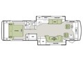 2013 Tiffin Allegro Breeze 32BR Floorplan