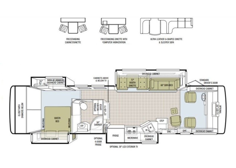 2009 Tiffin Allegro Bay 37QDB - 011