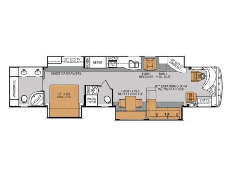 2013 Thor Tuscany 45LT - 023