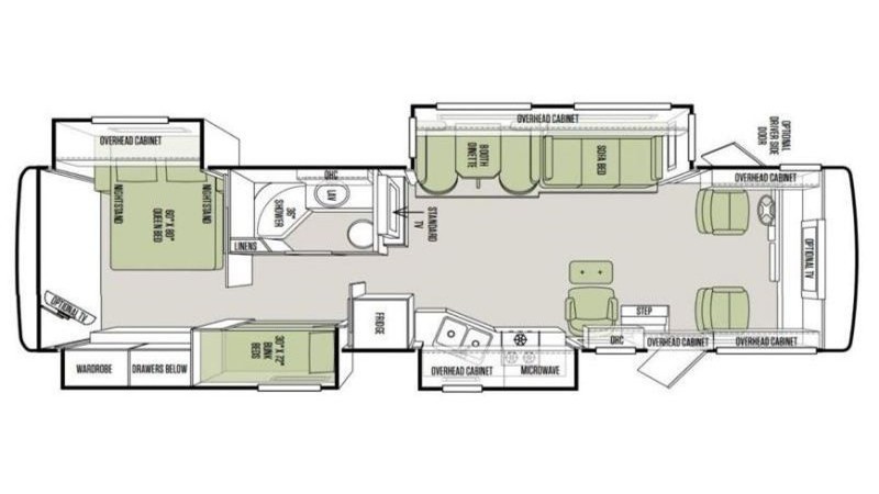2013 Tiffin Allegro Open Road 35QBA - 015