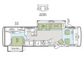 2011 Tiffin Allegro 32CA Floorplan