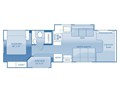 2013 THOR Four Winds Chateau 31A Floorplan