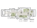 2014 Tiffin Allegro Bus 45LP Floorplan