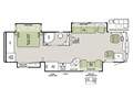 2017 Tiffin Allegro Red 33AA Floorplan