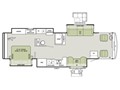 2018 Tiffin Allegro 34PA Floorplan