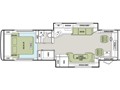 2012 Tiffin Allegro Breeze 32BR Floorplan
