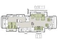 2014 Tiffin Allegro Bus 37AP Floorplan