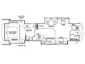 2006 Holiday Rambler Endeavor 40PRQ Floorplan