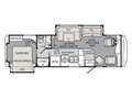 2012 Holiday Rambler Vacationer 32WBD Floorplan
