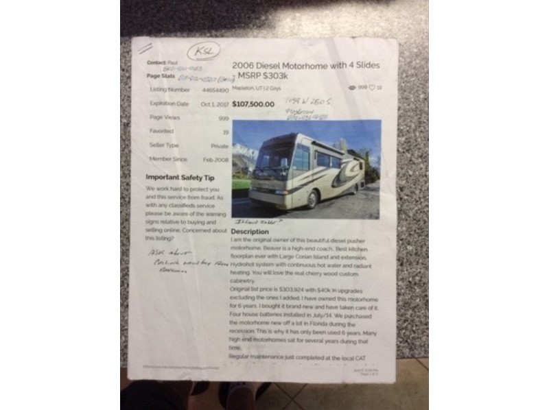 2006 Beaver Monterey 40 Montclair IV - 016