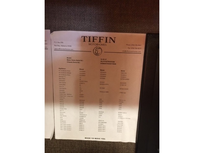 2016 Tiffin Allegro Bus 45LP - 041