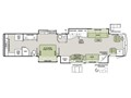 2016 Tiffin Allegro Bus 45LP Floorplan