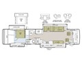 2008 Tiffin Allegro Bus 42QRP Floorplan
