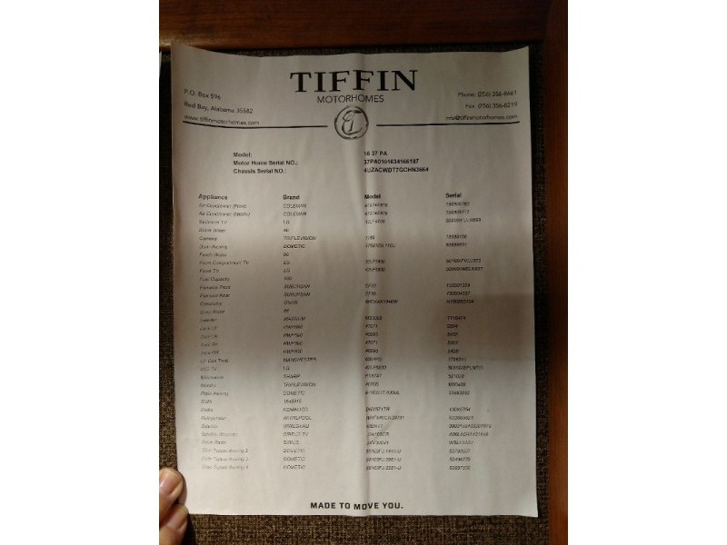 2016 Tiffin Allegro RED 37PA - 014