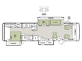 2012 Tiffin Open Road 34TGA Floorplan