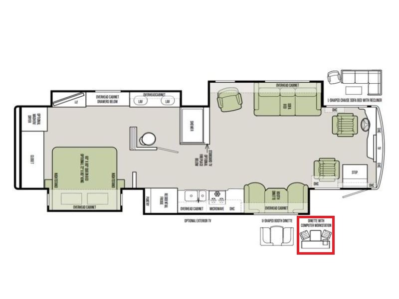 2016 Tiffin Allegro RED 37PA Floorplan