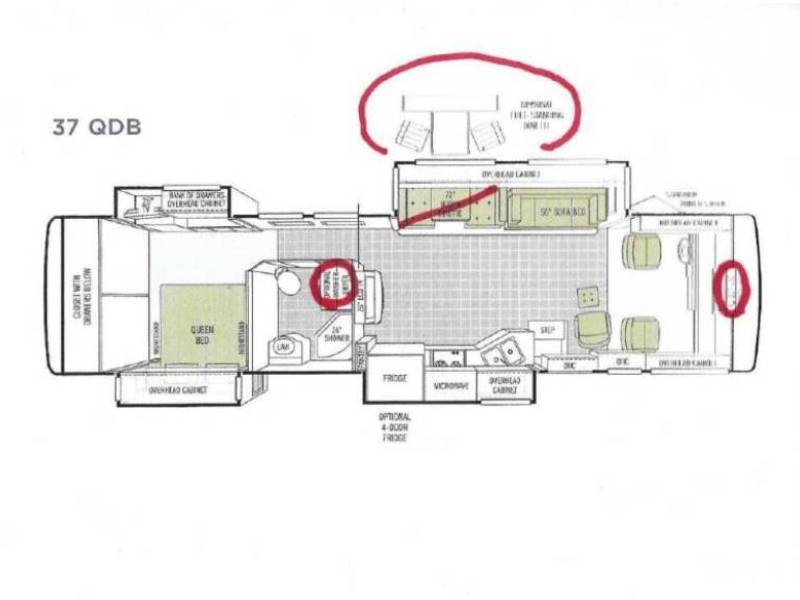 2008 Tiffin Allegro Bay 37QDB - 011