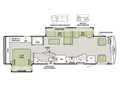 2015 Tiffin Allegro Open Road 32SA Floorplan