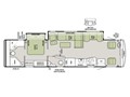 2015 Tiffin Allegro Open Road 36LA Floorplan