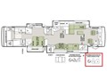 2013 Tiffin Allegro Bus 45LP Floorplan